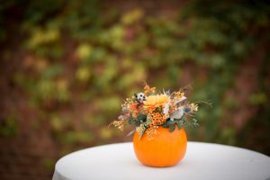 short fall wedding centerpiece - Imagine It Photography
