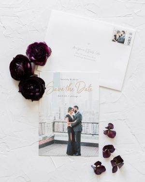 Wedding save the dates by Minted- Photography by Lauryn