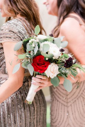 Bridesmaid bouquet - XO