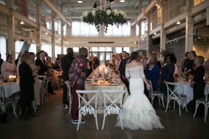 Industrial Glam Wedding Reception - Alice Hq Photography