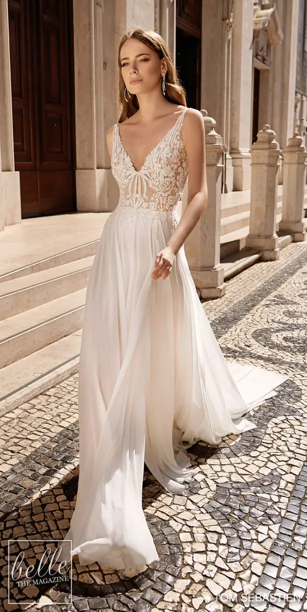 Tom Sebastien Wedding Dresses 2019 - Belle The Magazine