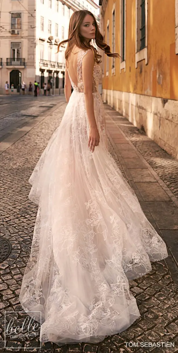 Tom Sebastien Wedding Dresses 2019 - Belle The Magazine