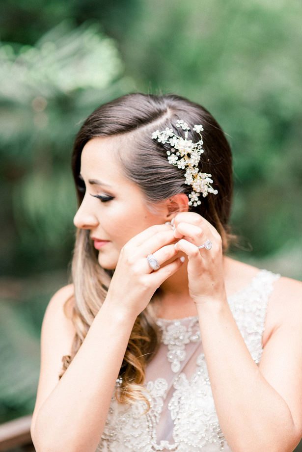Wedding Hair Clip - XO and Fetti Photography