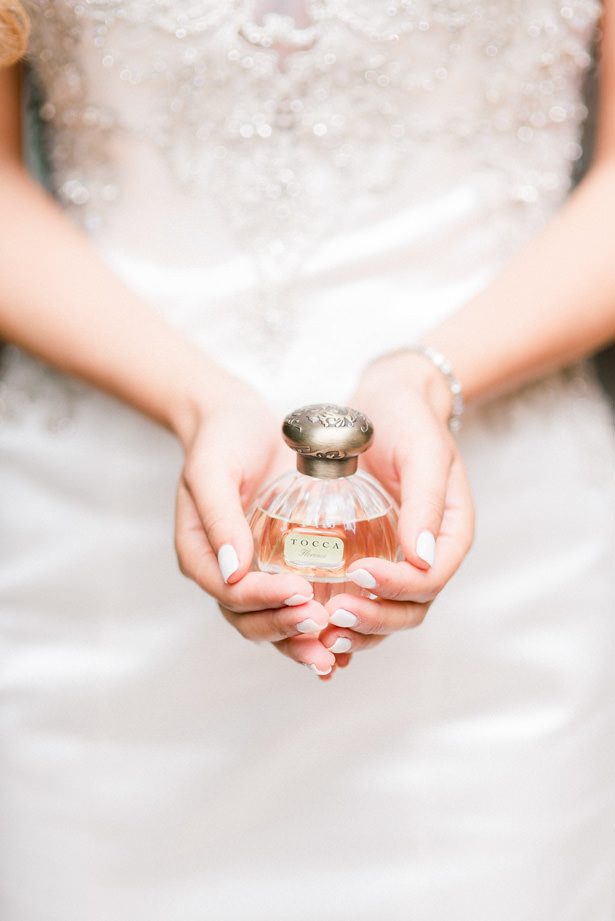 bride perfume - XO and Fetti Photography