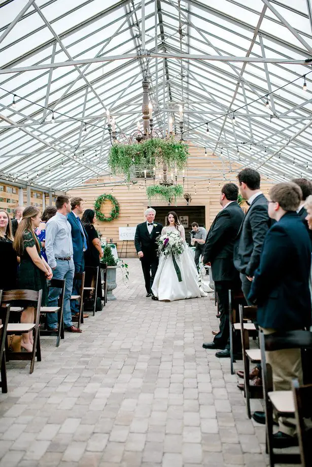 Elegant Greenhouse Winter Wedding Belle The Magazine