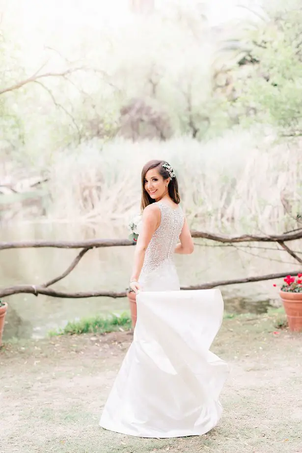 lace back wedding dress - XO and Fetti Photography
