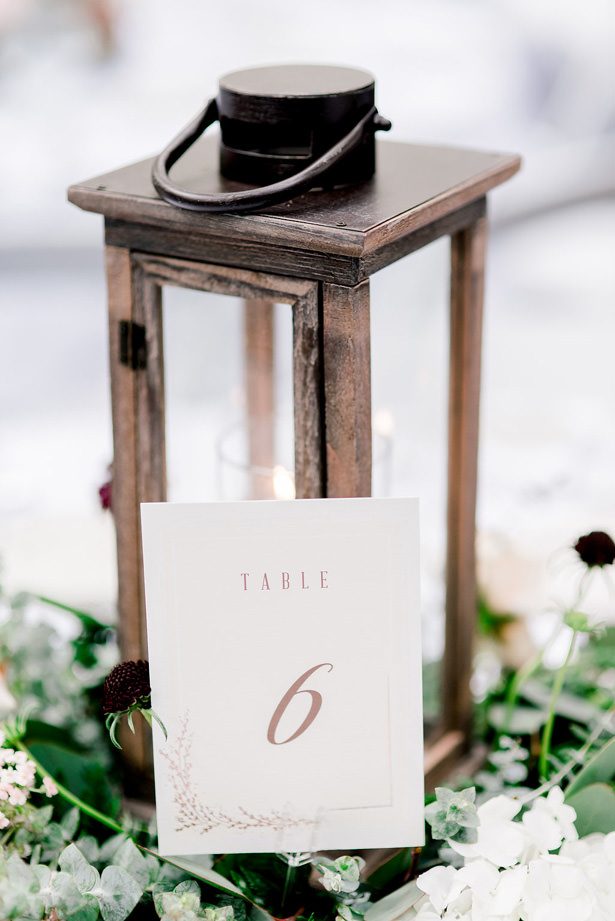 wedding table numbers - XO and Fetti Photography