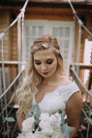 Bridal hair and makeup - Kendra Harper Photography