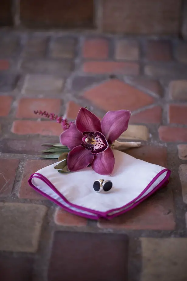 Burgundy wedding boutonniere- Cat Pennenga Photography