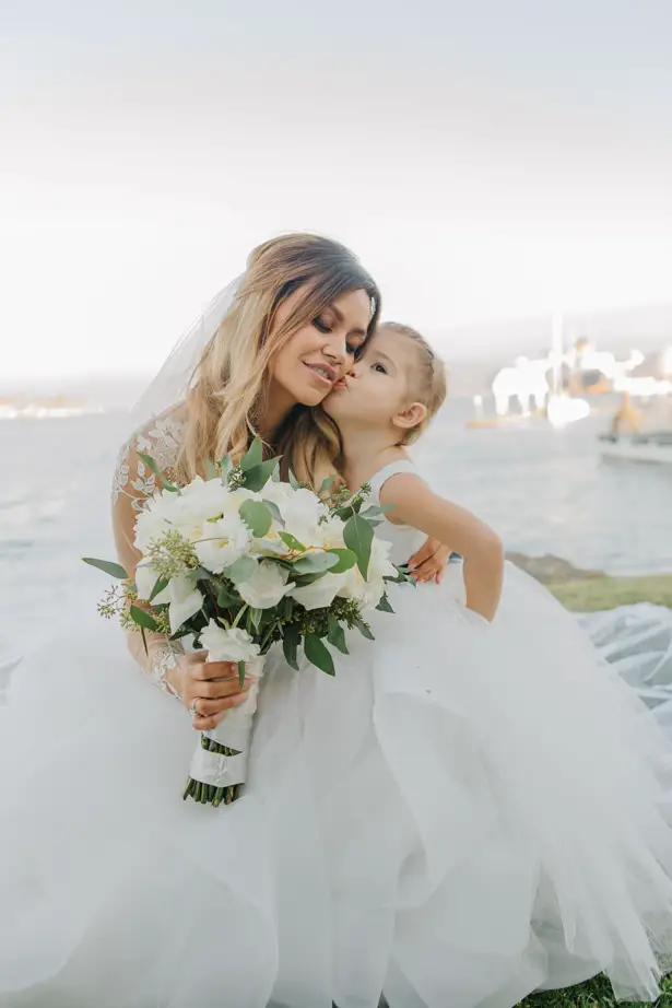 Cute flower girl and bride - NST Pictures