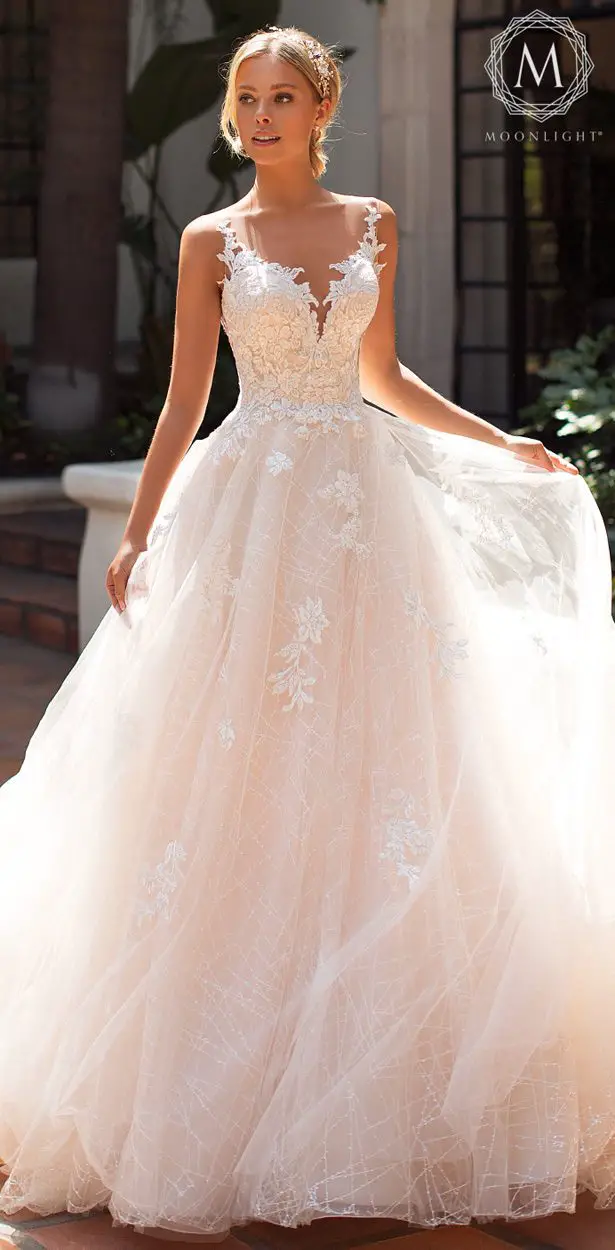 Moonlight Bridal Collection Wedding Dresses 2019