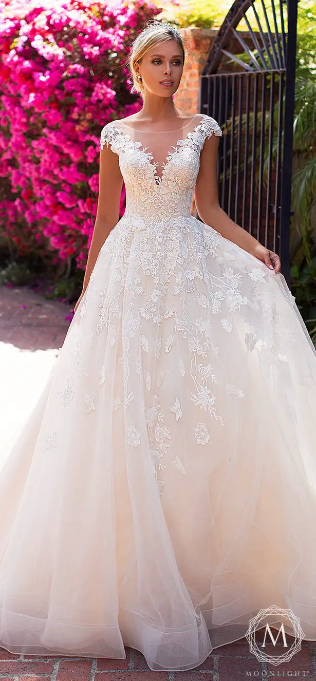 Moonlight Bridal Collection Wedding Dresses 2019