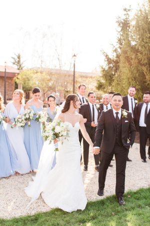 Spring wedding party photo - Bethanne Arthur Photography