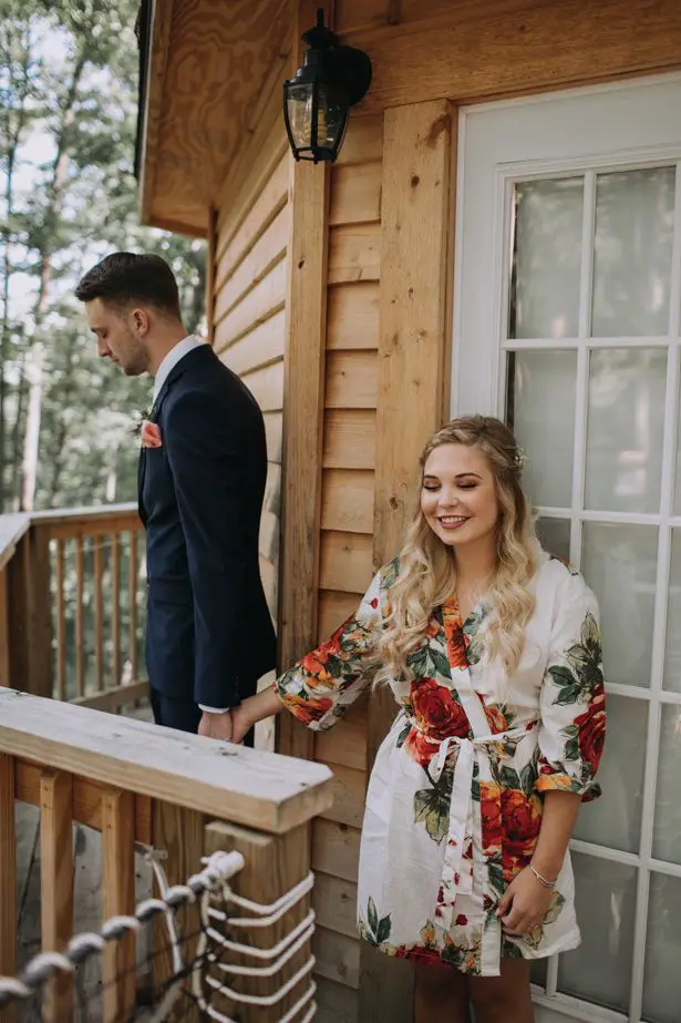 Wedding first look - Kendra Harper Photography