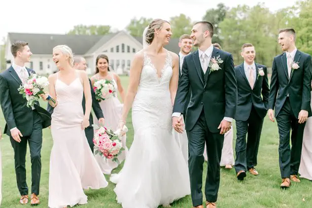 Classic and Romantic Wedding Filled with Pink Florals - Photography: Lauren Westra