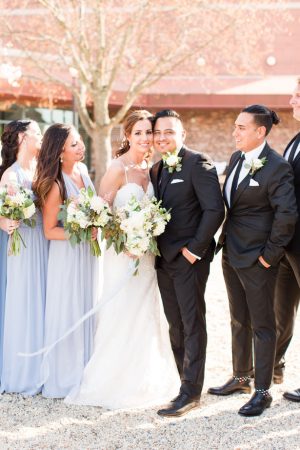 spring wedding party - Bethanne Arthur Photography