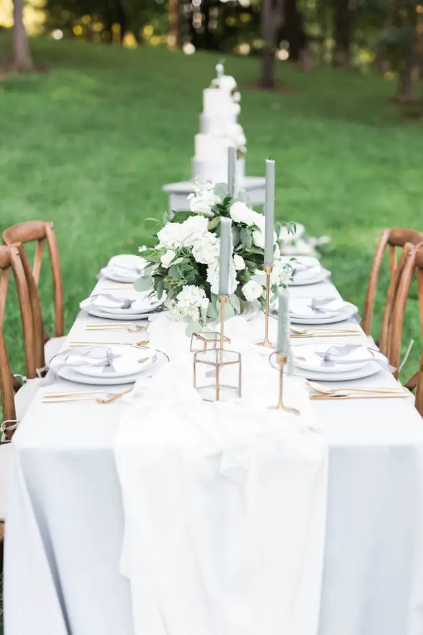 vineyard inspired wedding tablescape - Sarah Sunstrom Photography