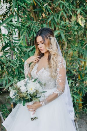 wedding dress with lace sleeves - NST Pictures