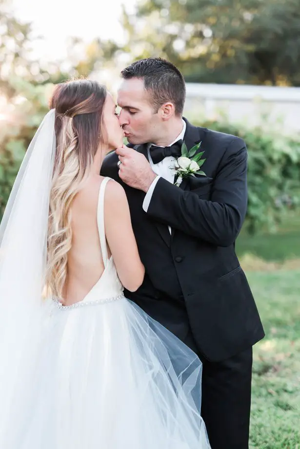 wedding kiss - Sarah Sunstrom Photography
