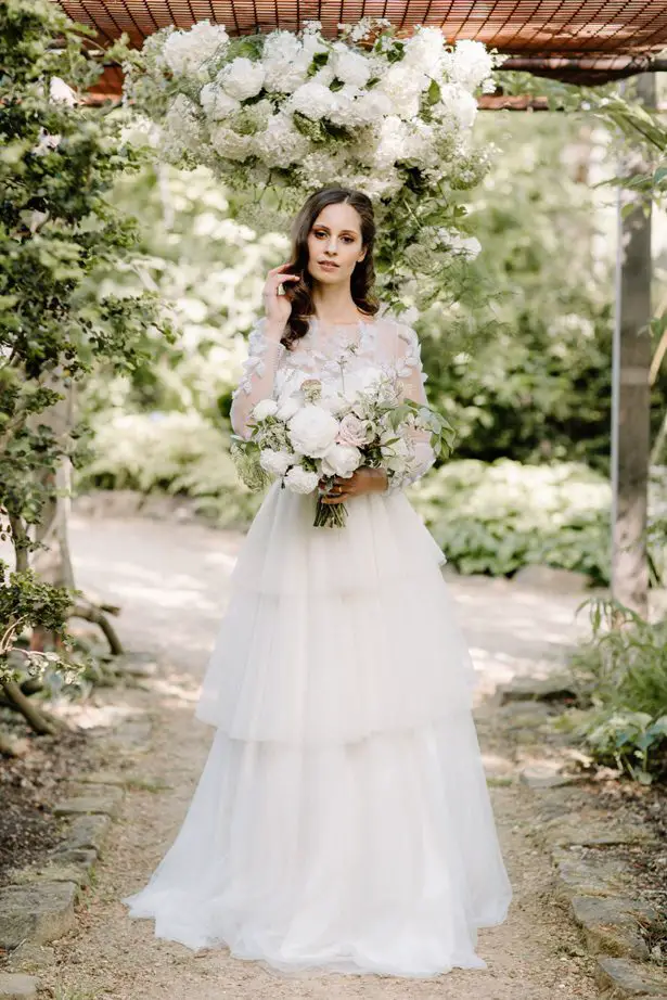 Botanical Romance Spring Wedding Inspiration At A Secret Garden