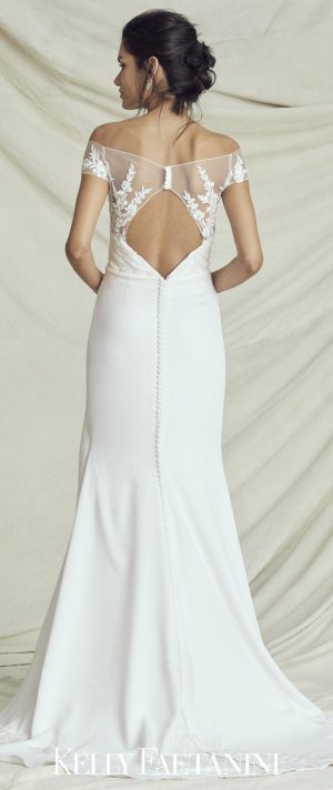 Simple Sophistication: Minimalist Wedding Dresses by Kelly Faetanini