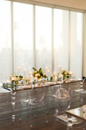 acrylic wedding table - Studio EMP
