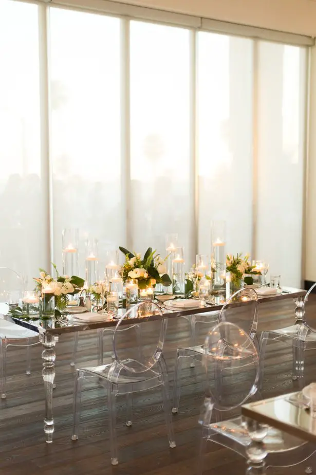 acrylic wedding table - Studio EMP