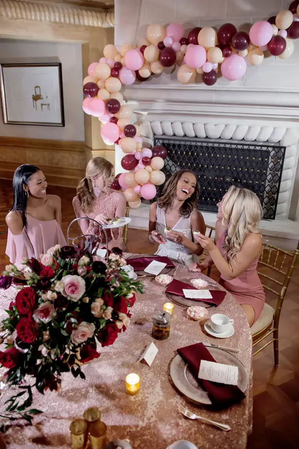 Glam Bridal Shower Inspiration with Southern Tea Theme