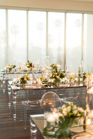 sophisticated Wedding acrylic tables and chairs - Studio EMP