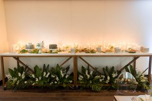 tropical wedding desert table - Studio EMP