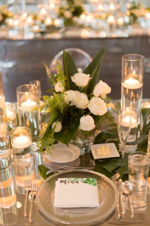 tropical wedding table centerpiece - Studio EMP