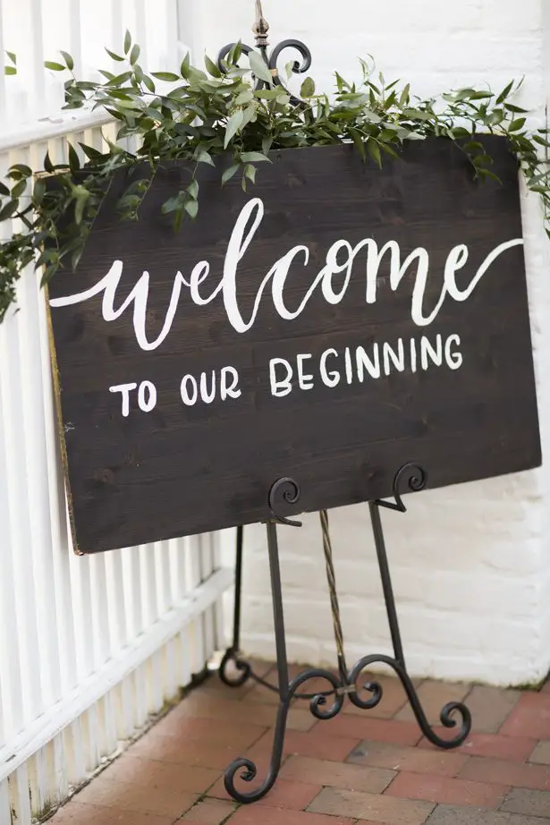 wedding wood sign - Aislinn Kate Photography