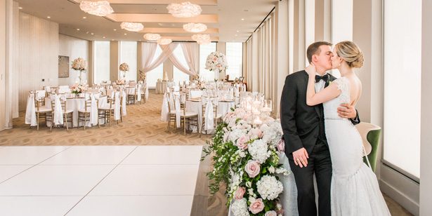 Classic Blush Wedding at The Houston Club - Nate Messarra Photography