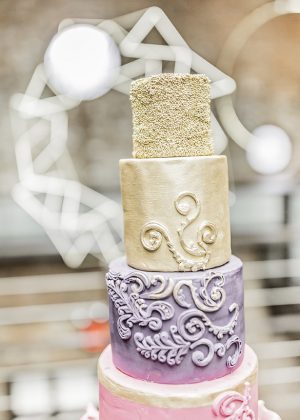 Pastel wedding cake - Sarah Casile Weddings