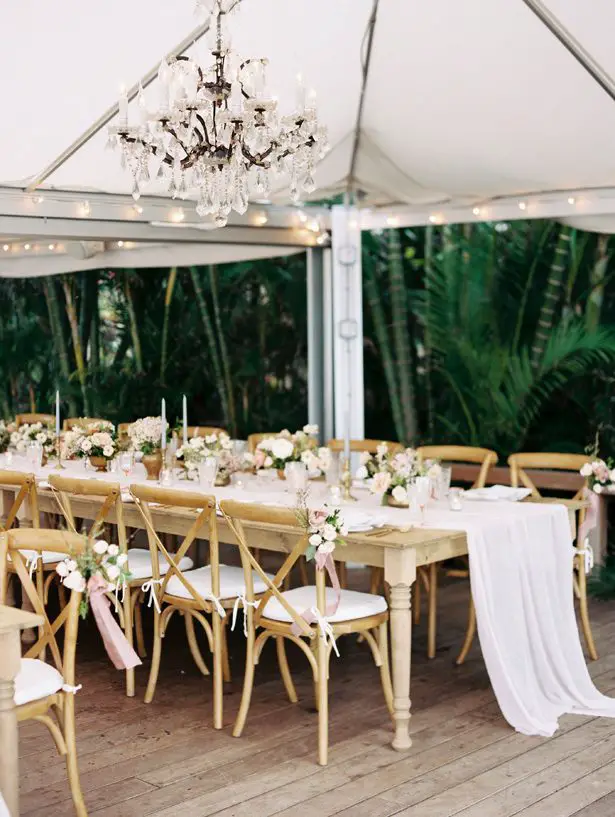 Tent wedding decor - Rainy Day Wedding Moments - Photography: Winsome & Wright