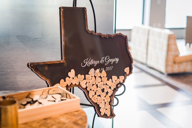 Texas wedding sign -Classic Blush Wedding at The Houston Club - Nate Messarra Photography