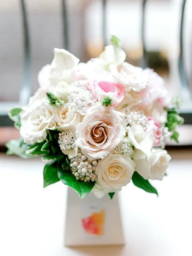 garden rose wedding flowers - Sarah Nichole Photography