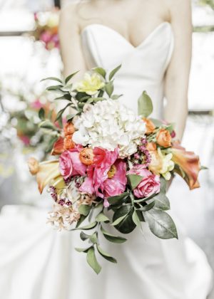 spring wedding bouquet - Sarah Casile Weddings