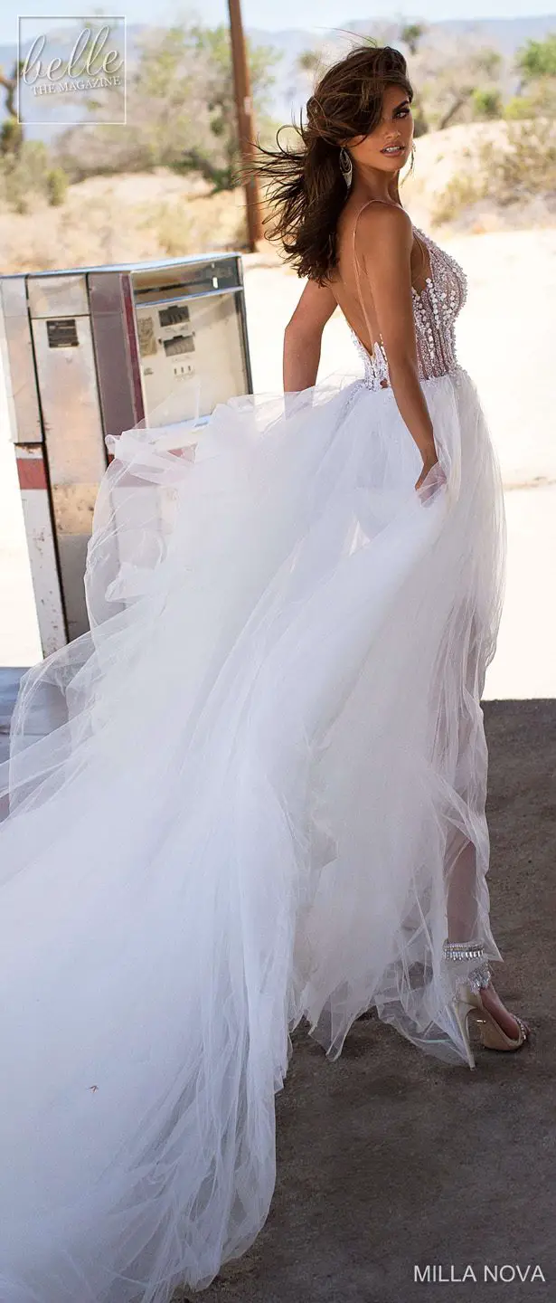 Milla Nova Wedding Dresses 2019 - California Dream Collection - Amore 64-min