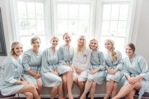 bridal party robes - Amanda Collins Photography