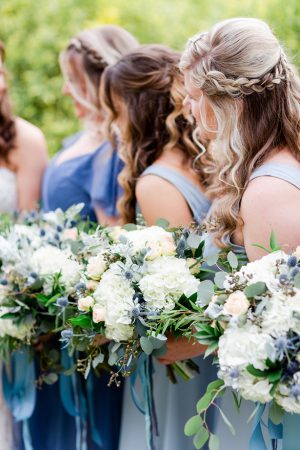 bridesmaid bouquets - Luke & Ashley Photography