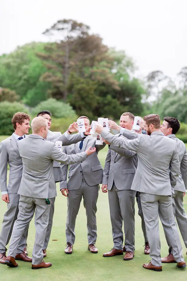 groomsmen custom mugs - Luke & Ashley Photography