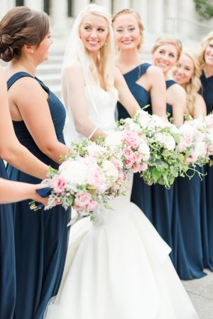 matching bridesmaid dresses - Amanda Collins Photography