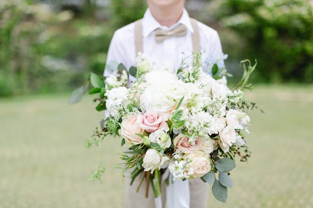 wedding wild bouquet - Luke & Ashley Photography