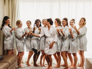 Bridesmaid robes - Mann and Wife Photography