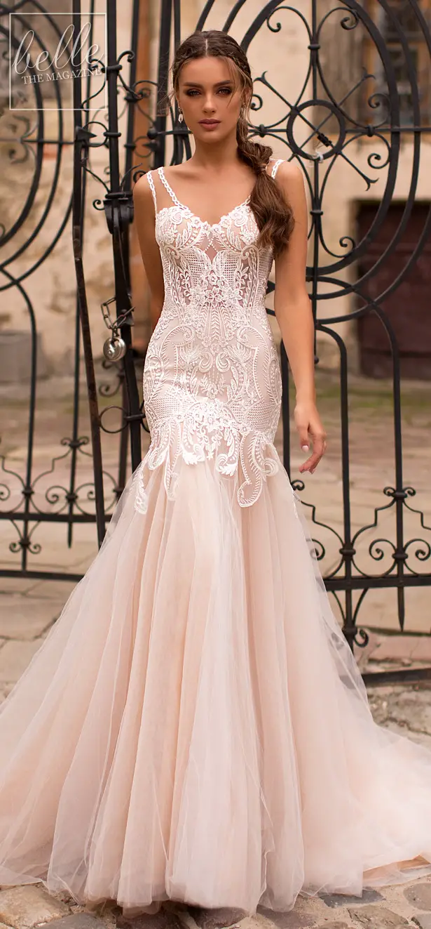 Blush wedding dresses outlet 2019