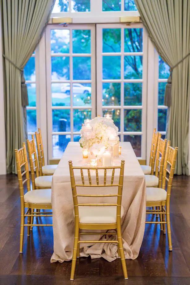Long wedding table- Heather Durham Photography