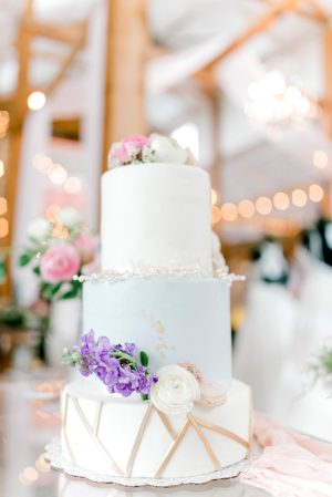 Feminine Pastel Wedding Cake for the Romantic Bride - Bobbye Jean Photography