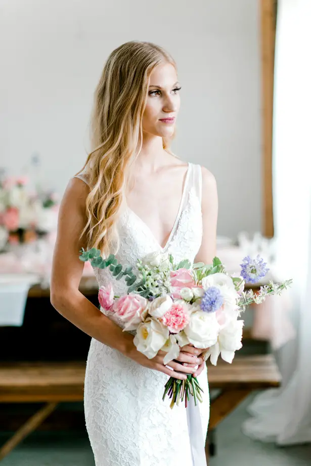 Feminine Pastel Wedding Inspiration - Belle The Magazine