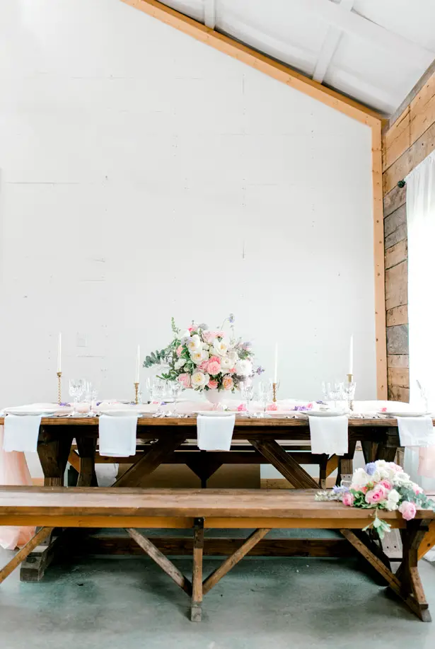 Feminine Pastel Wedding Tablescape for the Romantic Bride - Bobbye Jean Photography